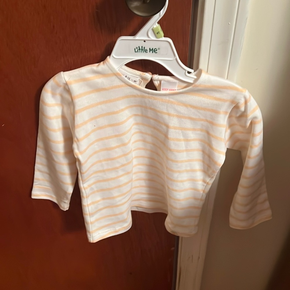 Zara Baby long sleeve top NWOT 9-12m